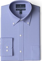 Thumbnail for your product : Buttoned Down Amazon Brand Men's Classic Fit Button Collar Solid Non-Iron Dress Shirt Light Pink w/Pocket 19.5" Neck 38" Sleeve