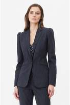 Thumbnail for your product : Rebecca Taylor Tailored Pinstripe Suiting Blazer