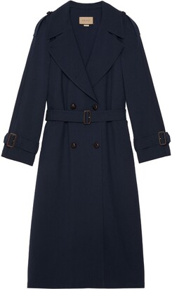 Navy Blue Trench Coat | Shop The Largest Collection | ShopStyle