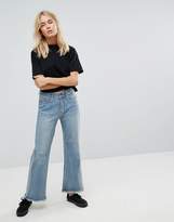 Thumbnail for your product : Cheap Monday High Rise Skater Flare Jean with Uneven Hem