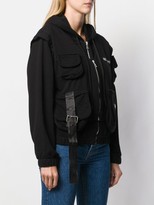 Thumbnail for your product : Natasha Zinko NZ Kurtka print hooded jacket