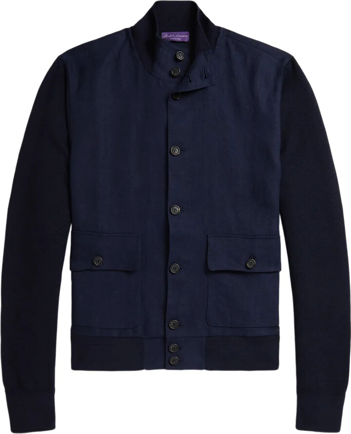 Ralph Lauren Purple Label Button Cardigan