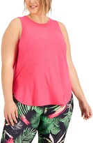 Thumbnail for your product : Ideology Plus Size Sweat Set Tank, Created for Macy's