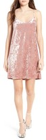 Thumbnail for your product : Socialite Women's Crushed Velvet Camisole Swing Dress