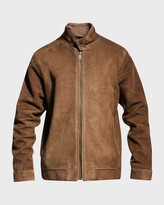 Thumbnail for your product : Rodd & Gunn Men's Glen Massey Leather Bomber Jacket