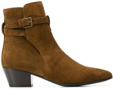 Thumbnail for your product : Saint Laurent West Jodhpur ankle boots