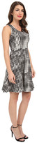 Thumbnail for your product : Karen Kane Graphic Houndstooth Dress