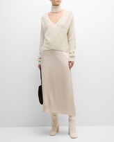 Thumbnail for your product : Naadam Cashmere Cutout Reversible Turtleneck Sweater