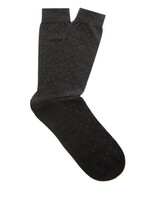 Thumbnail for your product : Pantherella Gadsbury Pin-dot Socks - Dark Grey