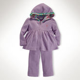 Thumbnail for your product : Ralph Lauren Cotton Terry Hoodie & Pant Set