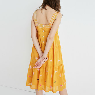 Madewell Embroidered Primrose Dress