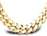 Thumbnail for your product : Pragnell 18kt yellow gold Cuba small chain necklace