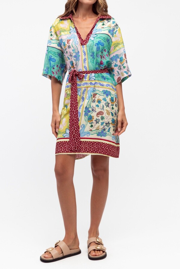 Label of Love Garden Mosaic Short Dress
