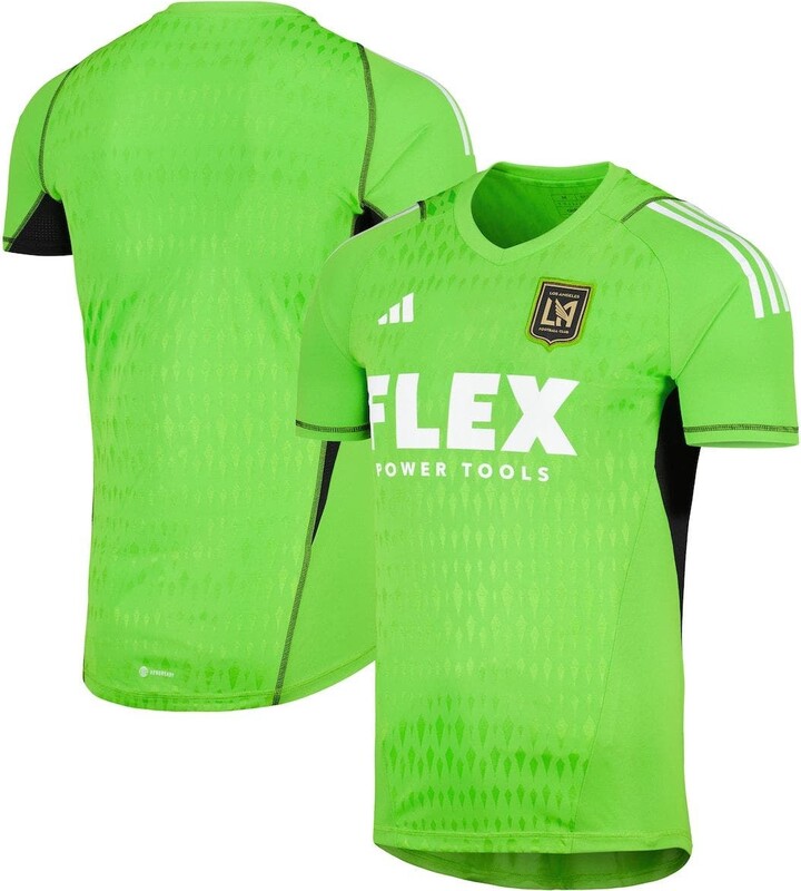 adidas Men's Green LAFC 2023 Replica Goalkeeper Jersey ShopStyle Shirts