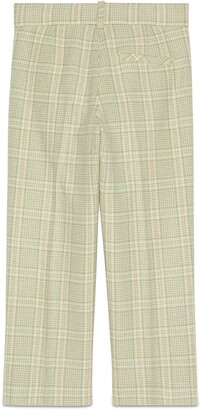 Gucci Children's check wool pant