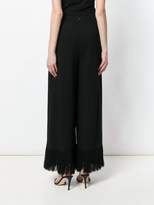 Thumbnail for your product : Nina Ricci frayed-hem palazzo pants