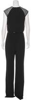 Thumbnail for your product : Halston Embellished Wide-Leg Jumpsuit w/ Tags