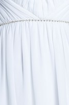Thumbnail for your product : a. drea Embellished Ruched Skater Dress (Juniors)