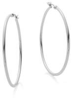Thumbnail for your product : Saks Fifth Avenue Hoop Earrings/Silvertone