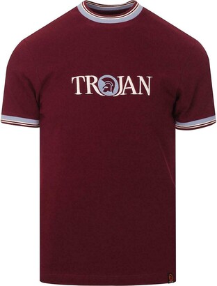 Port Wine Mens Trojan Records Basic Classic Cotton Polo Shirt TC 1010