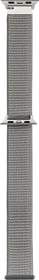 onn Watch Band, Universal Fit for Apple Watch, Samsung Galaxy & Garmin 20mm, Grey Velcro, Unisex