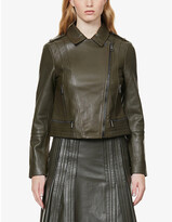 Thumbnail for your product : Ted Baker Leather biker jacket