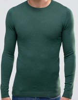 Thumbnail for your product : ASOS Muscle Fit Crew Neck Sweater