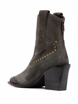 Thumbnail for your product : Zadig & Voltaire Cara suede cowboy boots