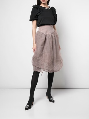 Marc Le Bihan Elasticated Waist Skirt