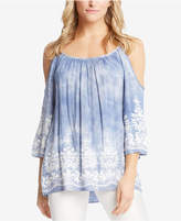 Thumbnail for your product : Karen Kane Embroidered Cold-Shoulder Tunic