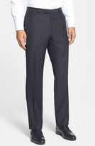 Thumbnail for your product : HUGO BOSS 'Sharp' Flat Front Trousers