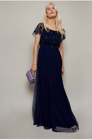 Thumbnail for your product : Little Mistress Bridesmaid Bardot Maxi Dress