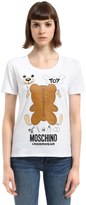 Moschino Underwear T-Shirt En Jersey De Coton Imprimé 