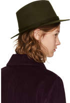 Thumbnail for your product : A.P.C. Green Felt Alizee Fedora