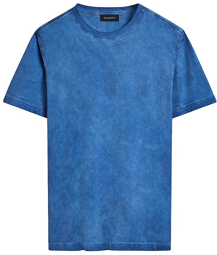 Men's Acid Wash Overhead T-Shirt, Grey