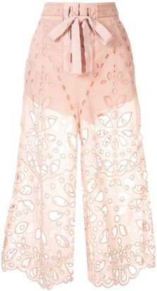 Alice McCall embroidered Baudelaire culottes