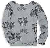 Thumbnail for your product : Terez Girl's Girl Squad Burnout Graphic Tee