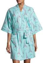 Thumbnail for your product : BedHead French Bow Short Kimono Robe, Light Blue