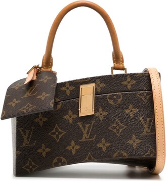 Louis Vuitton x Frank Gehry 2014 Pre-owned Twisted Box Two-Way Bag - Brown