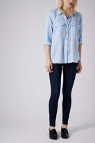 Thumbnail for your product : Topshop Casual chambray shirt