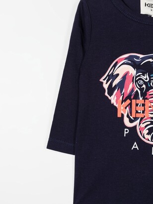 Kenzo Kids logo-print organic cotton T-shirt