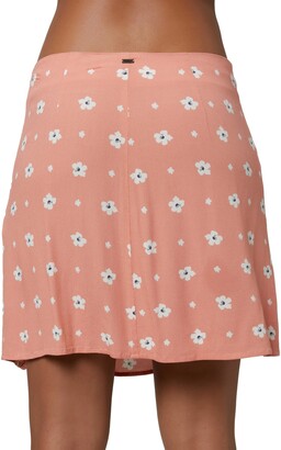 O'Neill Libby Floral Button Front Skirt