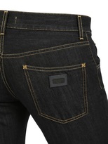 Thumbnail for your product : Dolce & Gabbana 18cm Gold Denim Regular Fit Jeans
