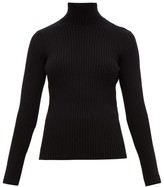 Thumbnail for your product : Balenciaga High-neck Rib-knitted Sweater - Black
