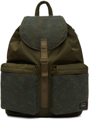 Missoni Green Porter Edition Backpack
