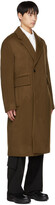 Thumbnail for your product : Wooyoungmi Brown Single-Breasted Coat