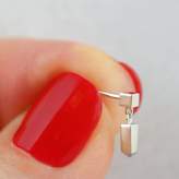 Thumbnail for your product : Lena Cohen Fine Jewellery Minimalist 18K White Gold Cartilage Piercing Stud