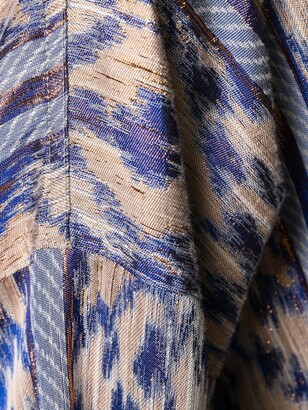 Forte Forte Abstract Print Kimono Jacket
