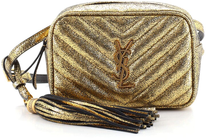 ysl gold bag