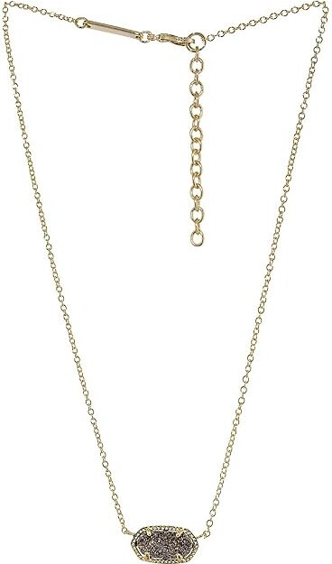 Kendra Scott Elisa Pendant Women's Necklace Women's Necklace Gold/Platinum Drusy